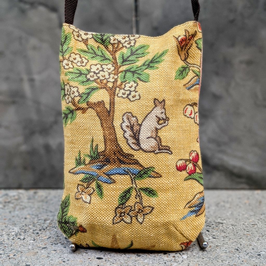 Small crossbody linen bag - Frannie