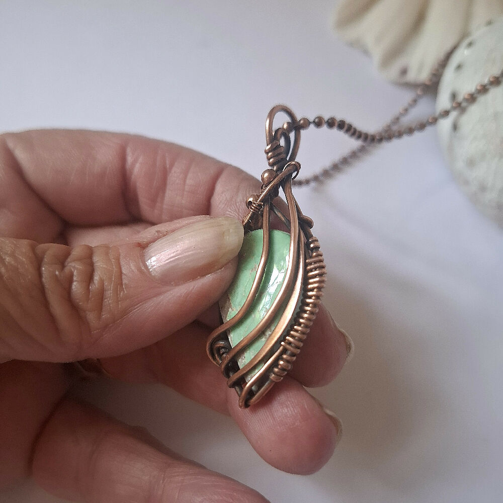 variscite pendant