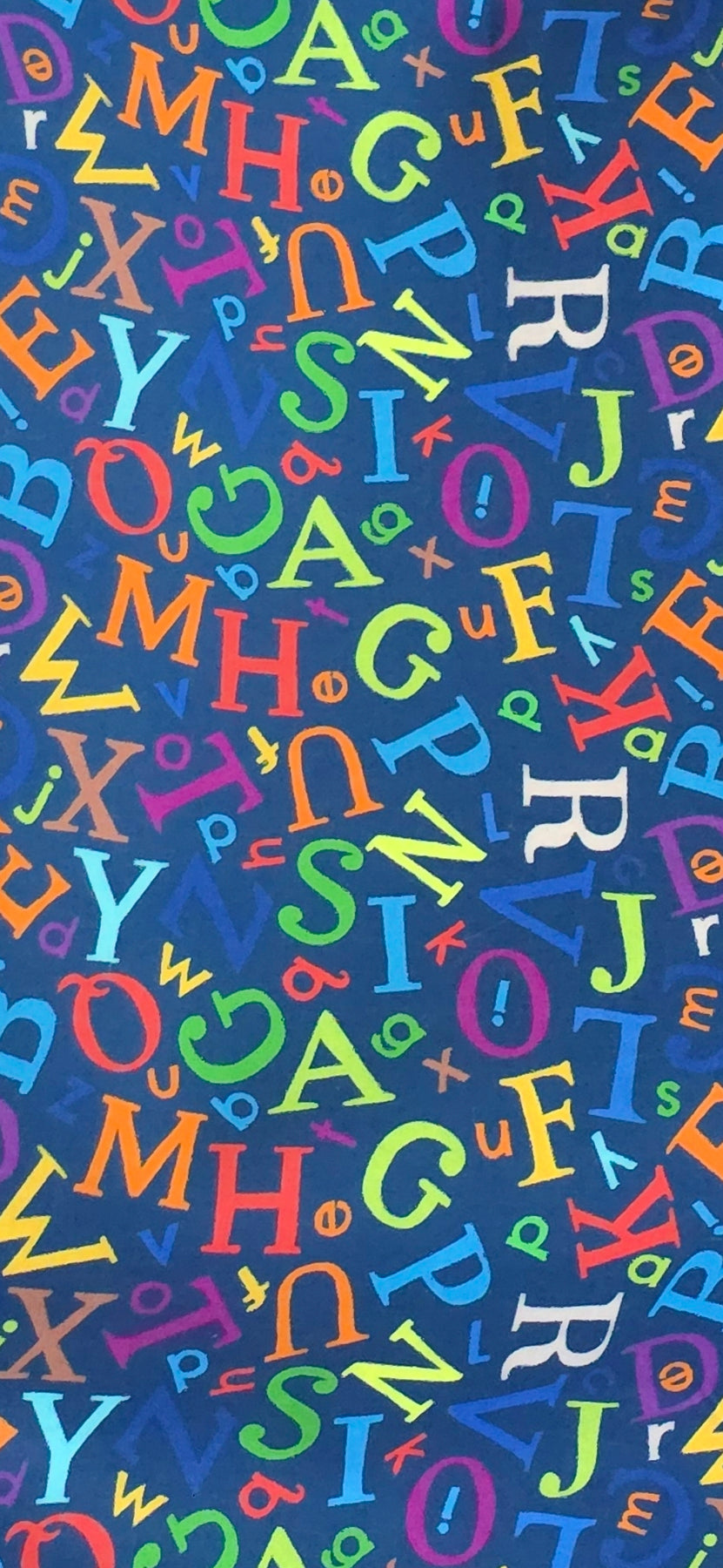 Handmade | Drawstring | Alphabet | Library Bag| Backpack |