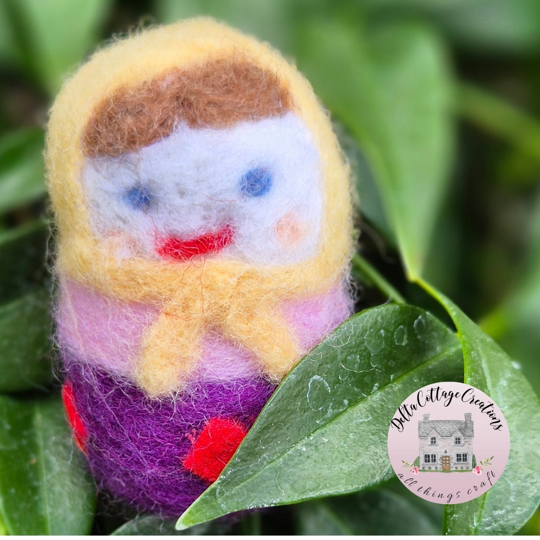 Needle Felted Babushka Doll