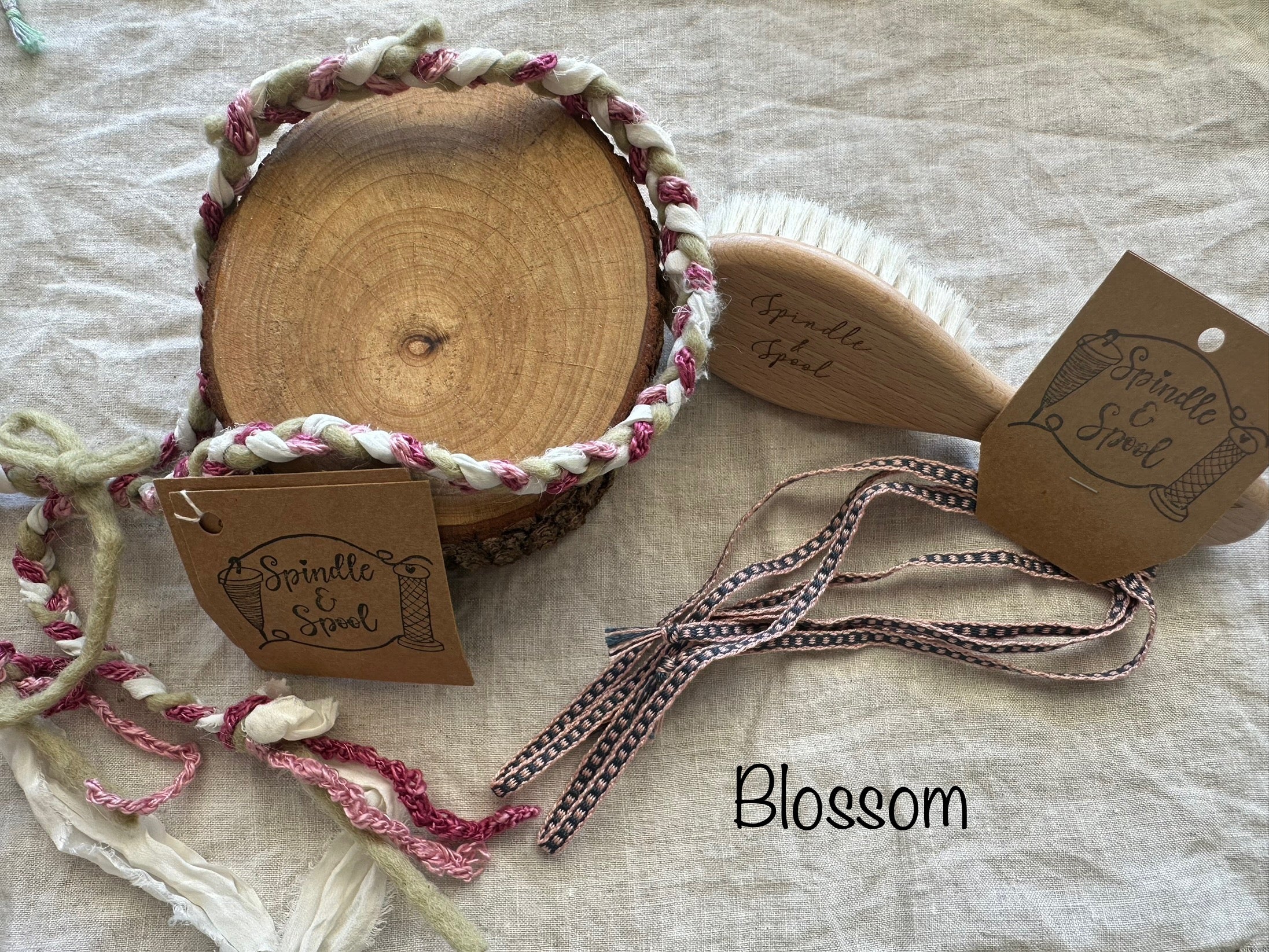 Plaited Headbands & Handwoven Ribbon Combos - Variety of Styles