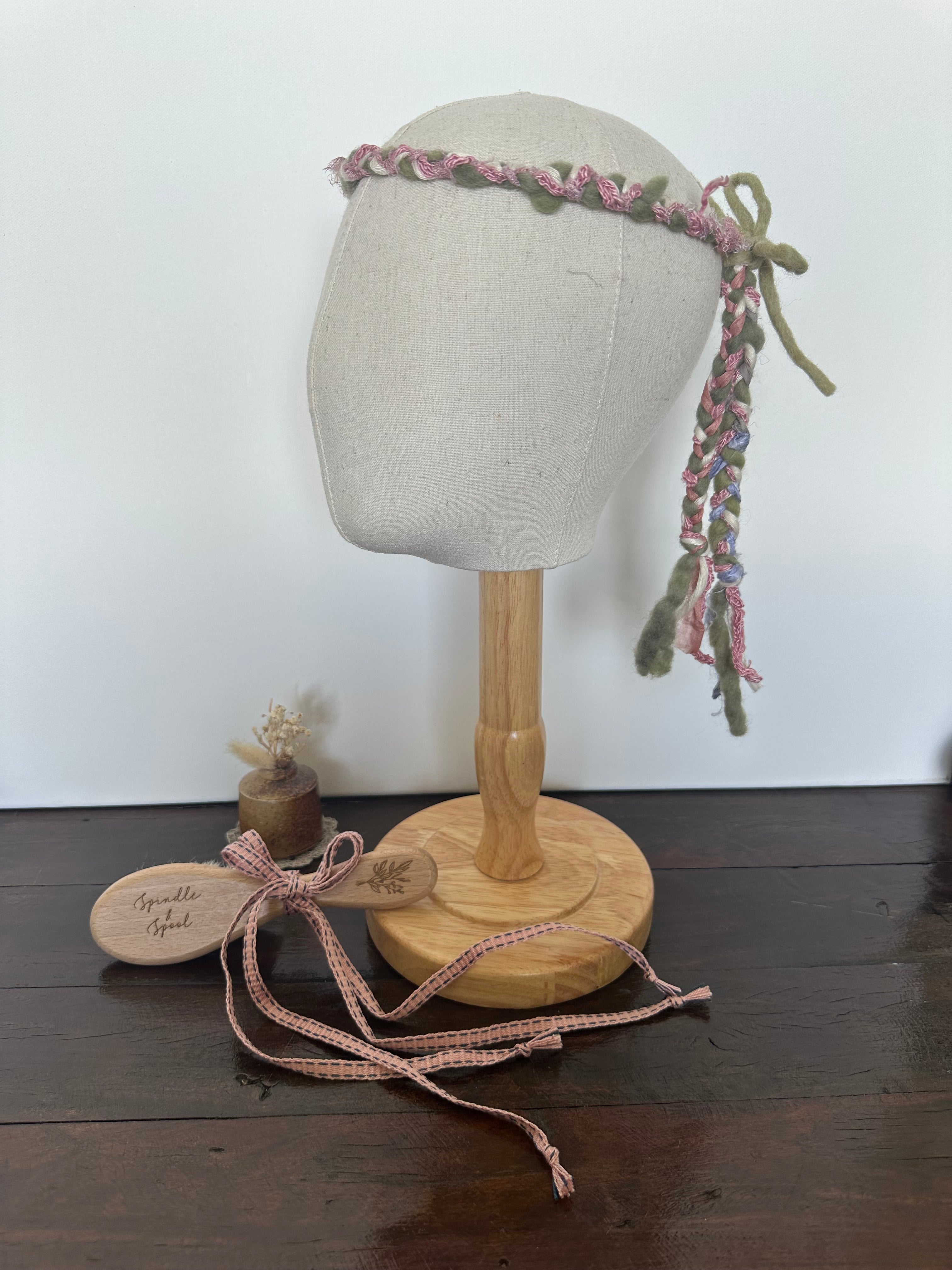 Plaited Headbands & Handwoven Ribbon Combos - Variety of Styles