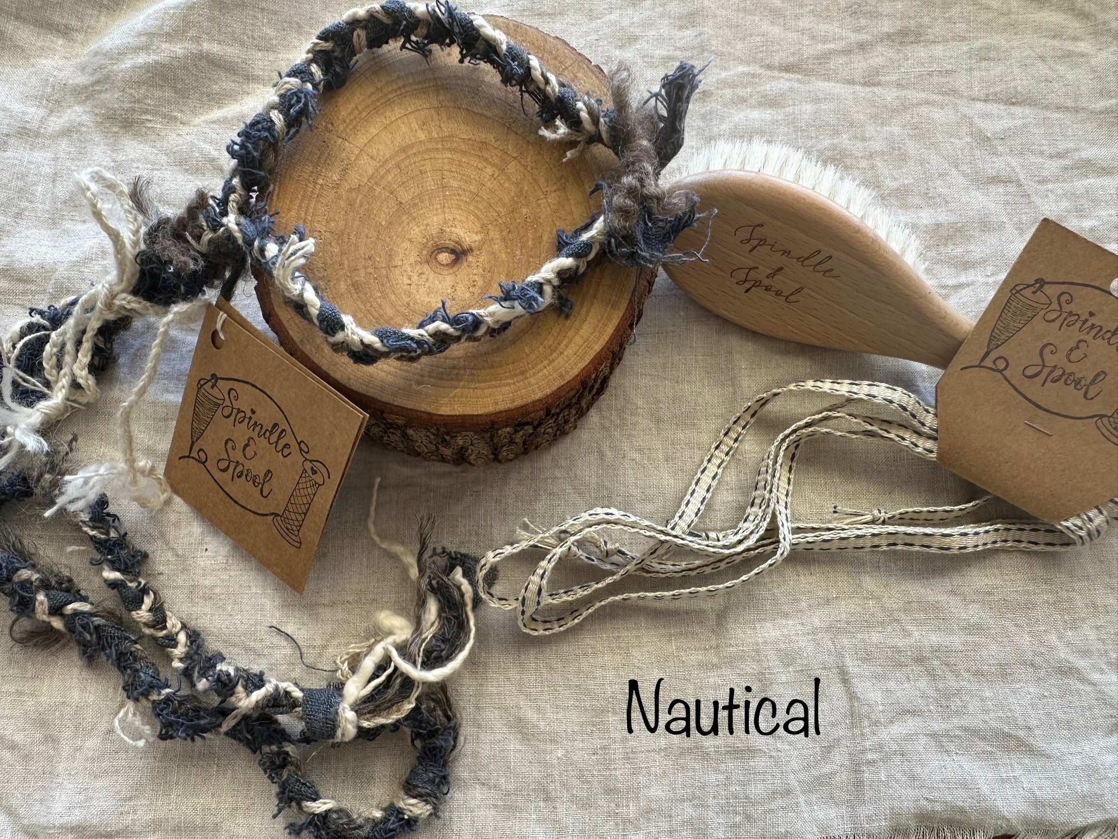 Plaited Headbands & Handwoven Ribbon Combos - Variety of Styles