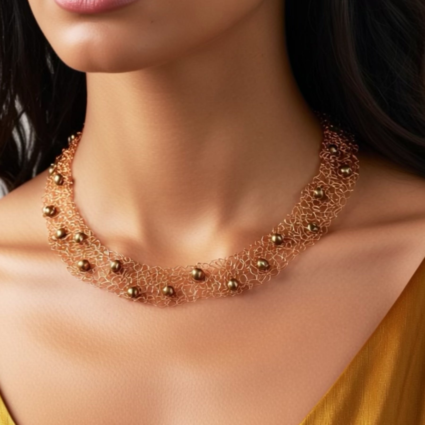 “Power of Copper” necklace