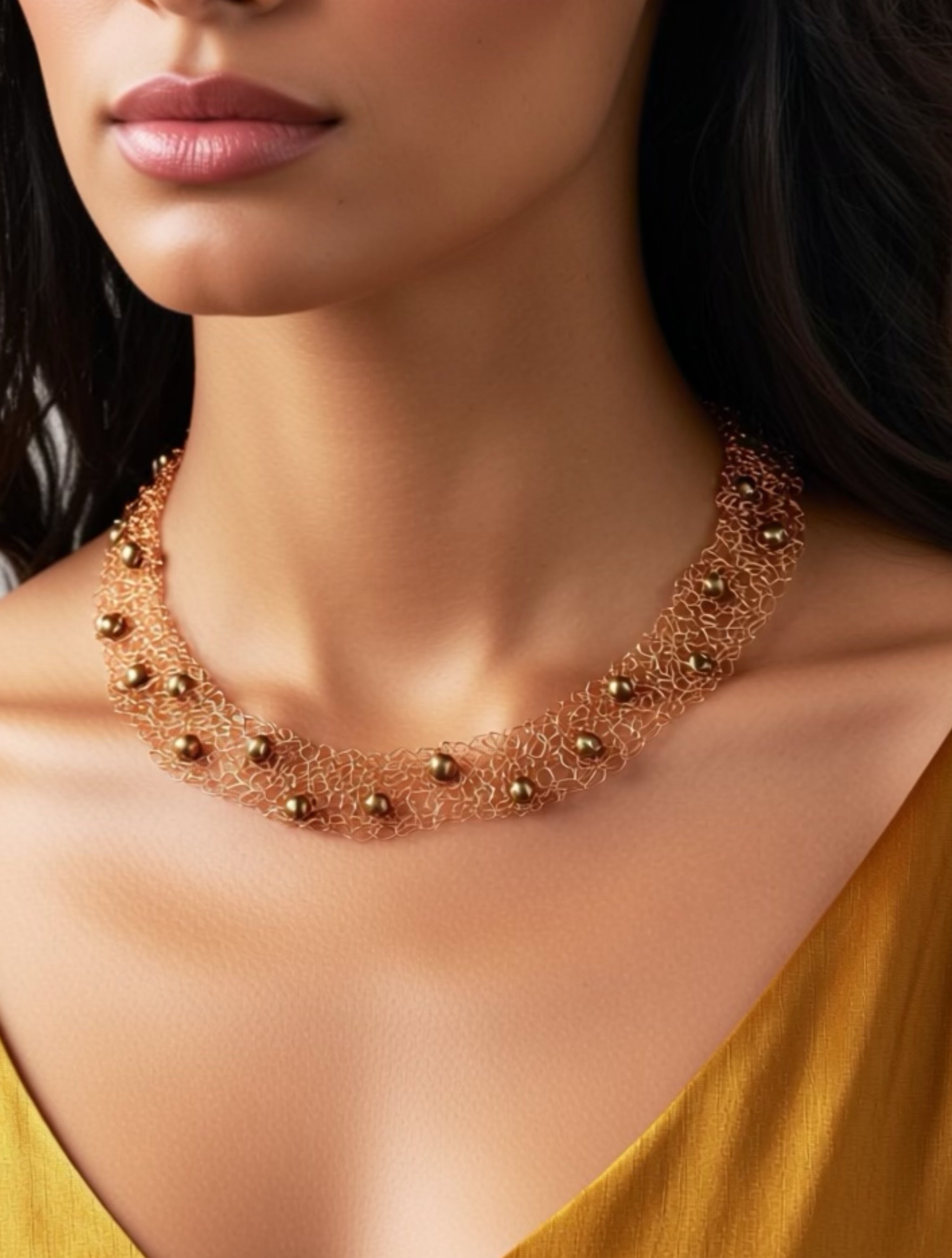 “Power of Copper” necklace