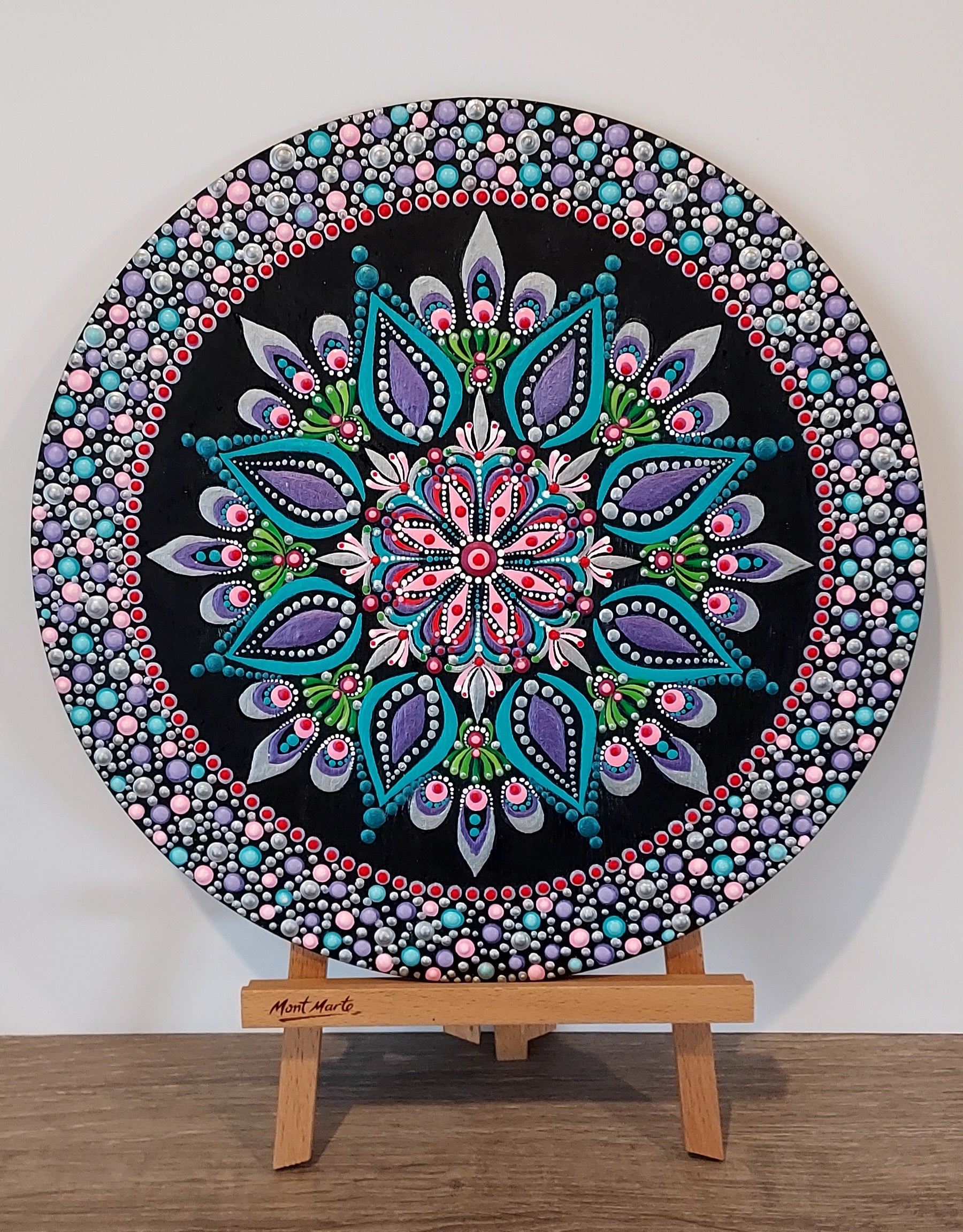 Original Dot Art Design called "Botanical Fantasy "