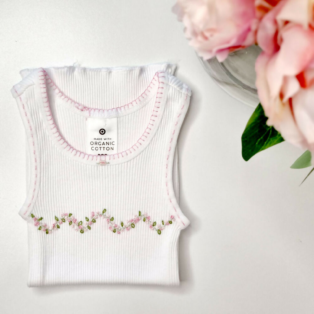 Baby-girl-singlet-vine-pink-rose-2