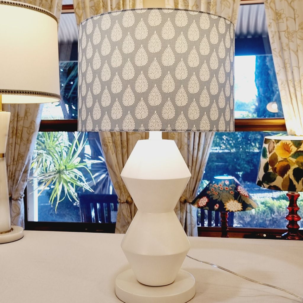 38cm Drum Lampshade in Sarah Drayton - Alice fabric