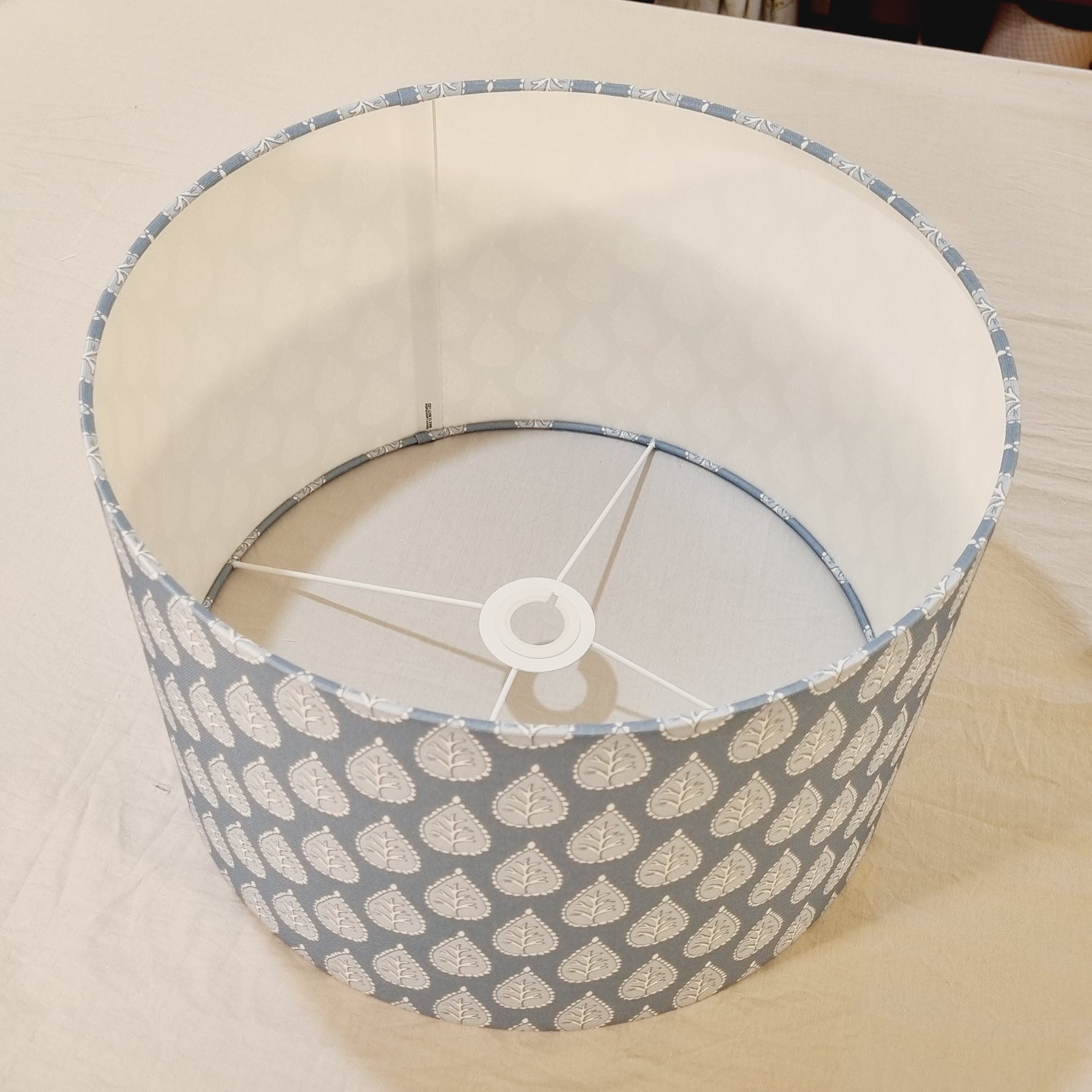 38cm Drum Lampshade in Sarah Drayton - Alice fabric