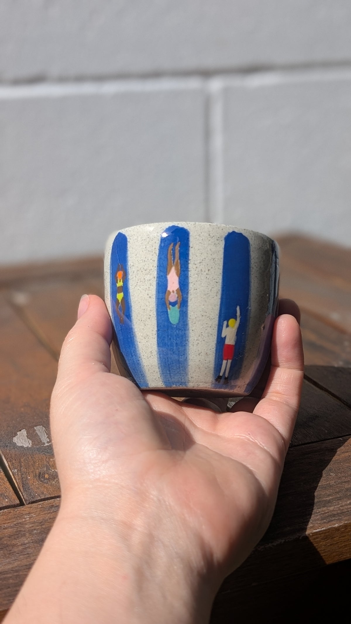 Swimming Lanes 5oz cups