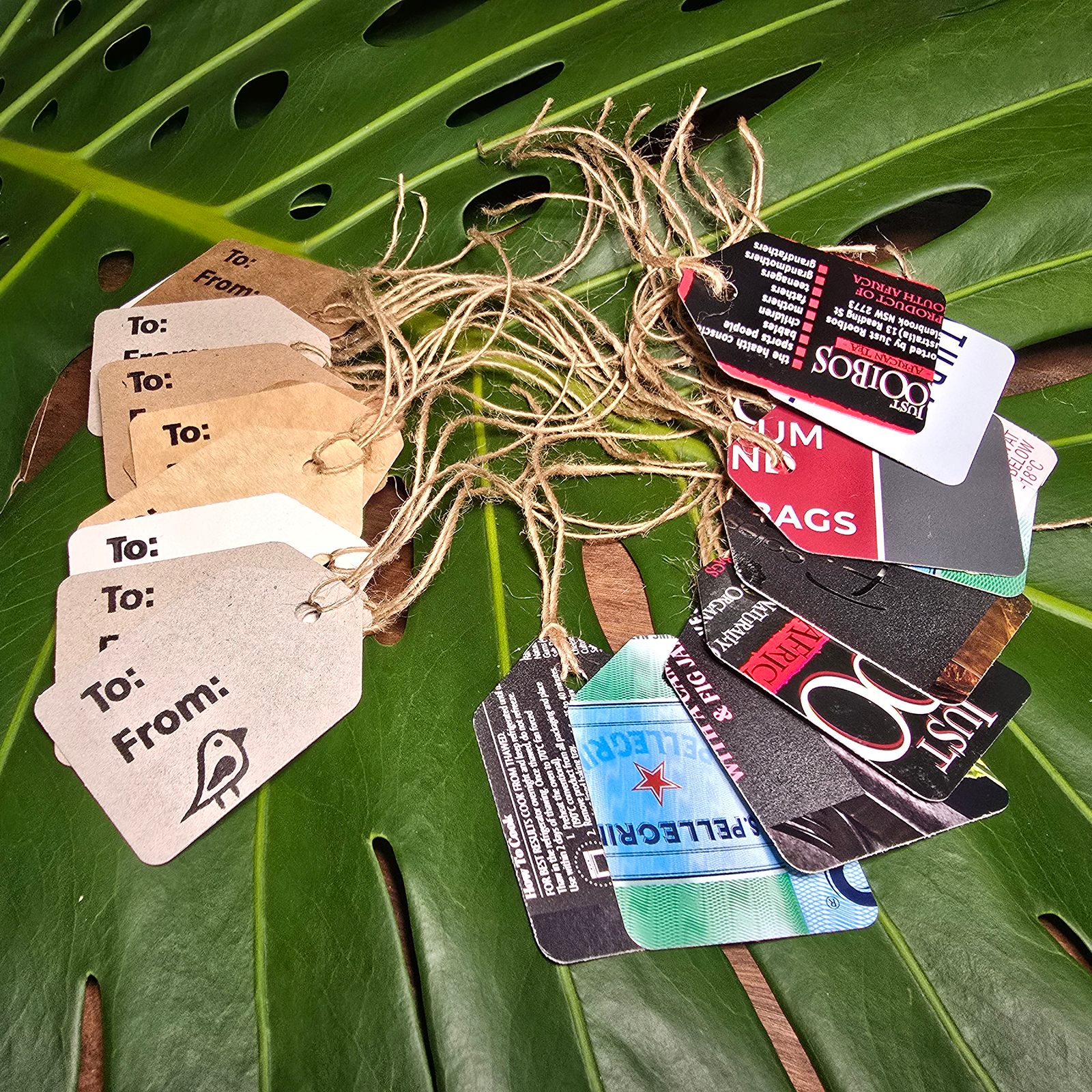 Upcycled Gift Tags - Pack of 10