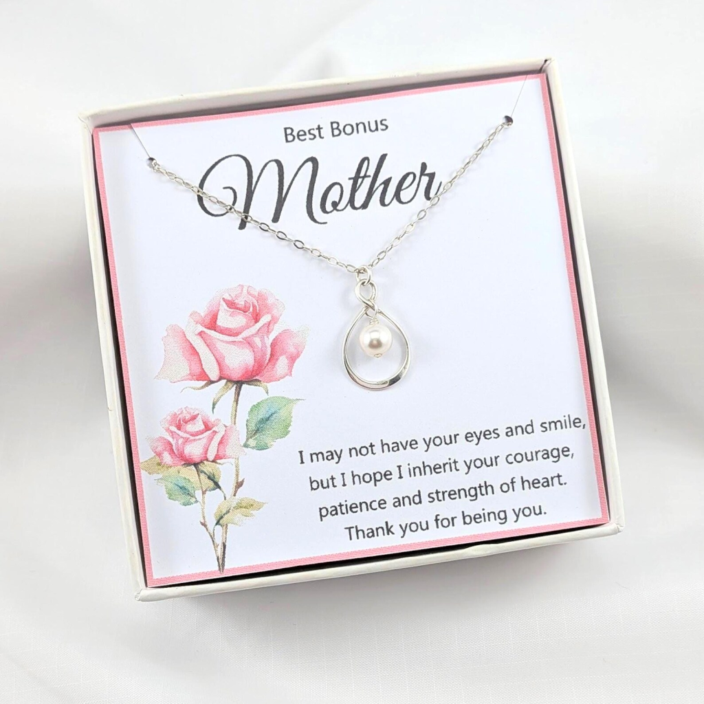 Bonus Mother  Necklace, Choose Your Personalized Design,Mothers Day