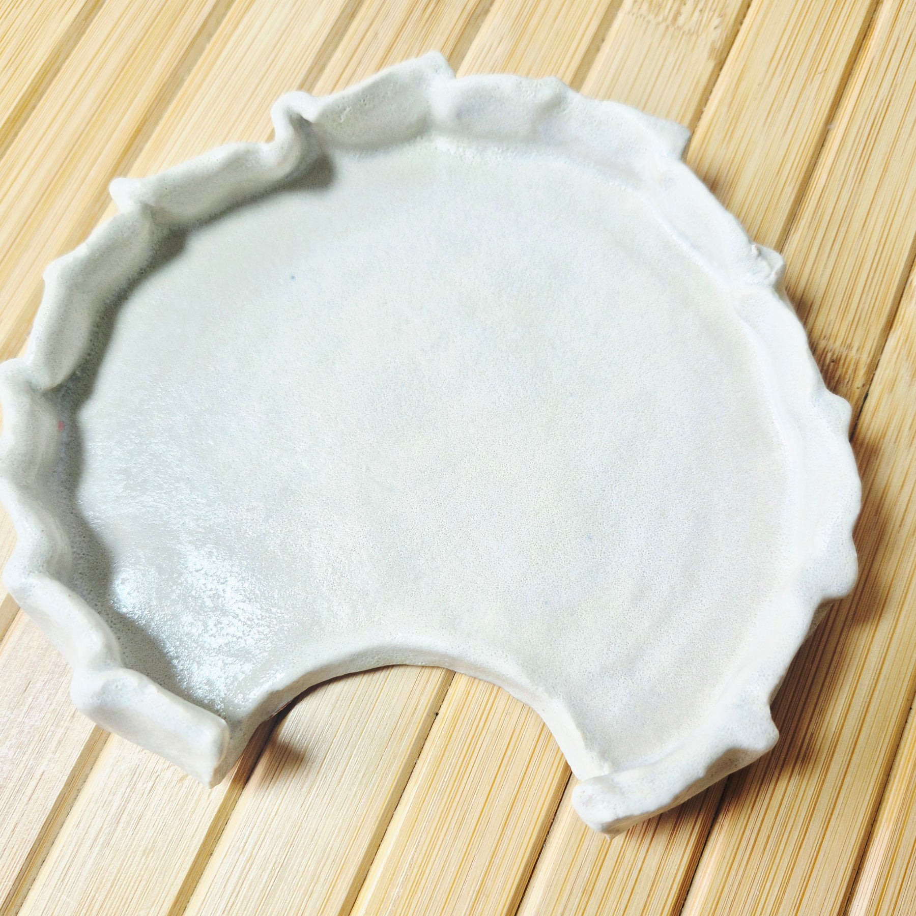 Elegant Pottery Spoon Rest