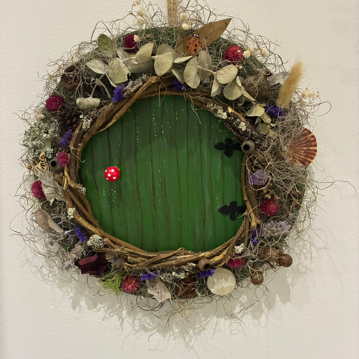Wreath - Hobbit Faery Door (Green)