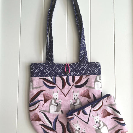 Kangaroos handbag and purse