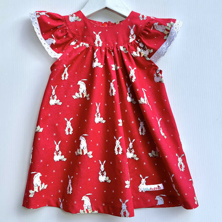 Christmas Bunny Dress