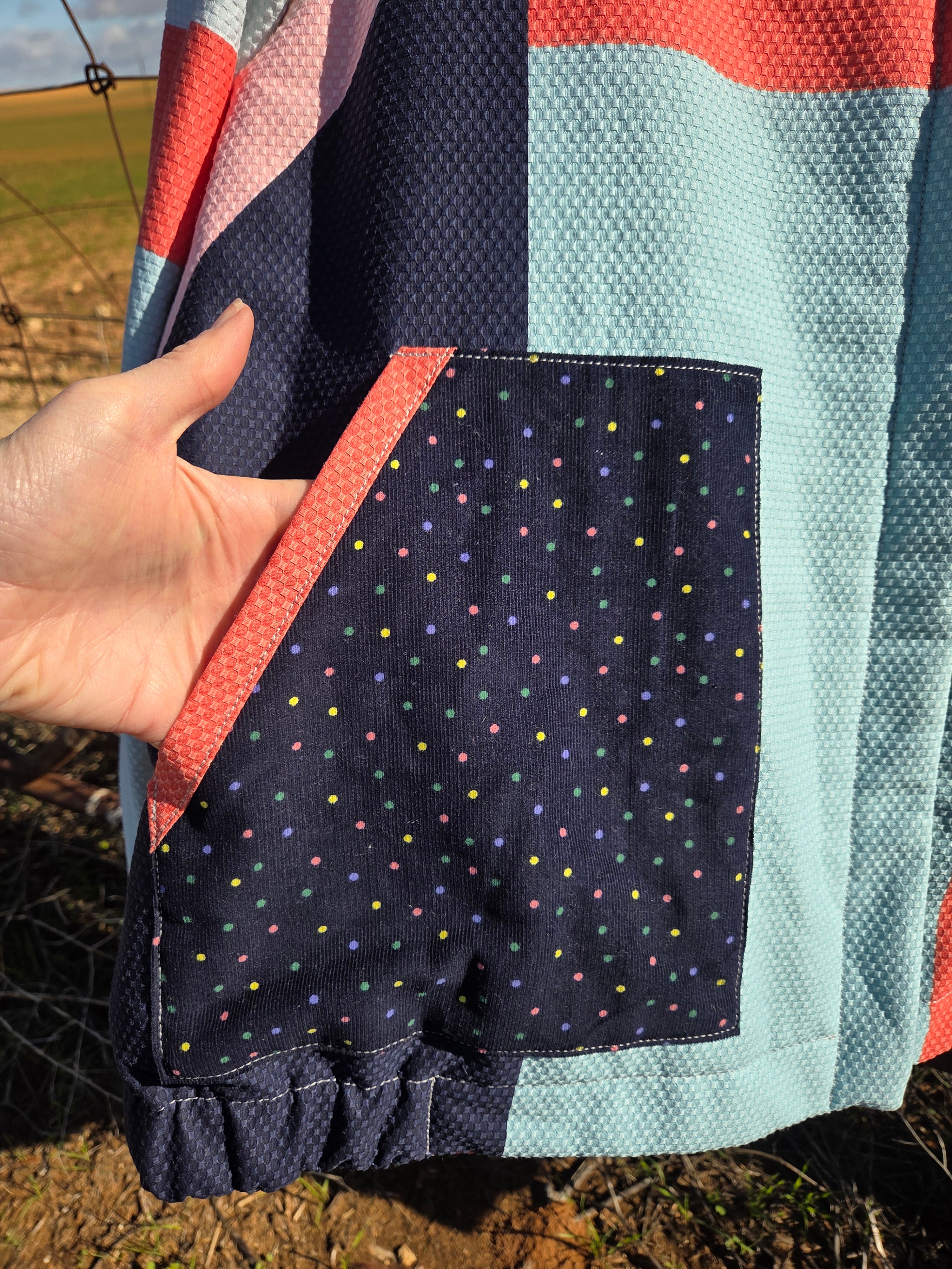 Textured Sorbet - Retro Bomber jacket - 2XL