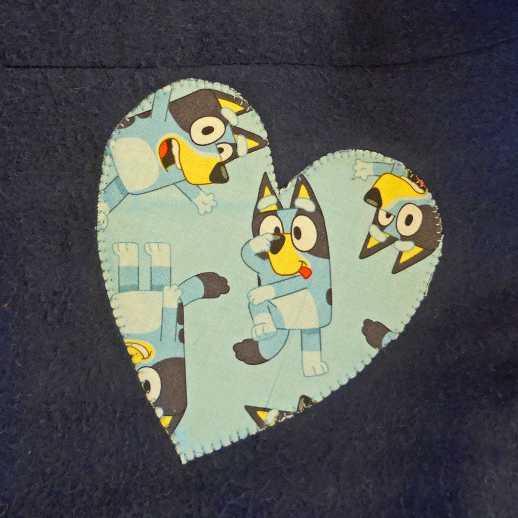 Snuggle rug, Bluey, Dinosaurs, handmade,