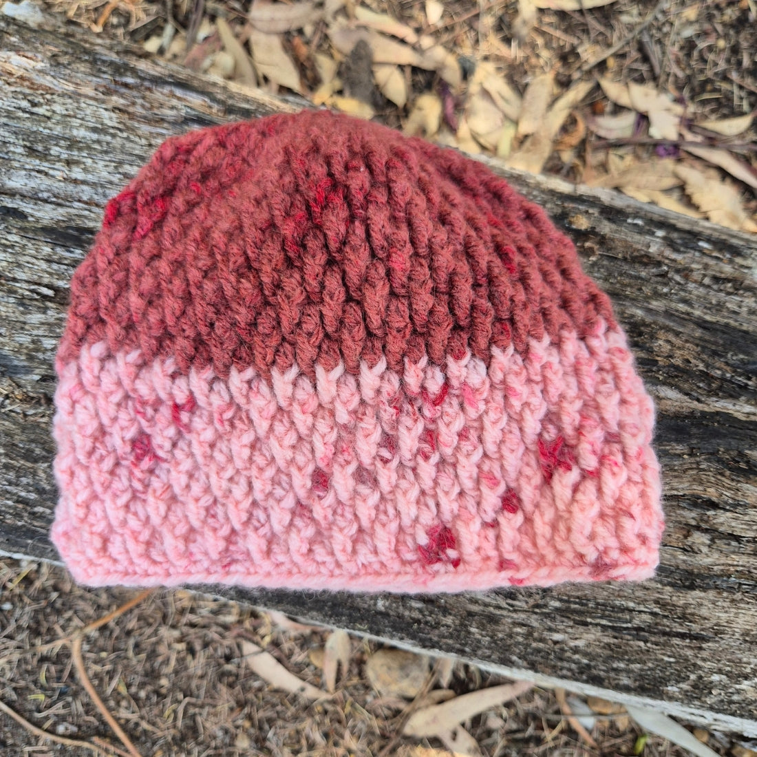 Two Tone Flecked Beanie Acrylic