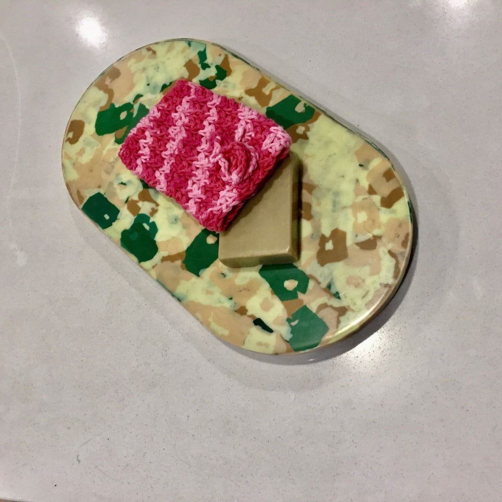 Crocheted Eco-Friendly Bathroom Collection - Soap Sock