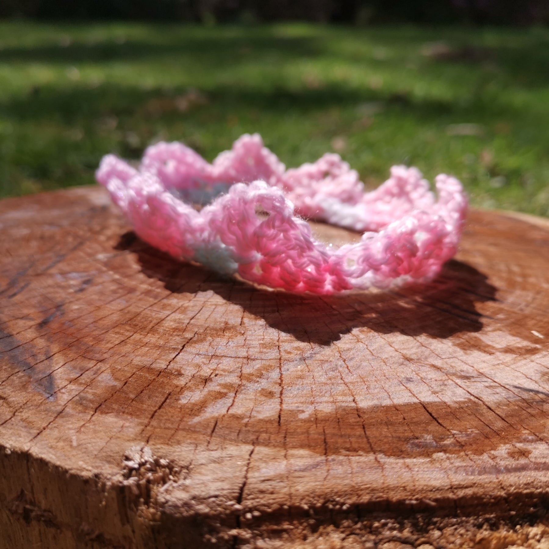 Sparkly Baby Crochet Crown