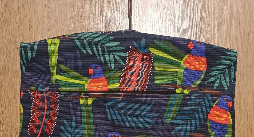 Peg Bag - Rainbow Lorikeet Design