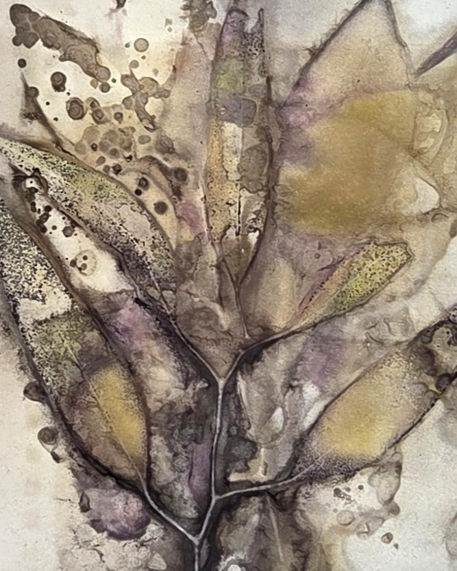 Echoes Of Nature ~ Original Artwork – Botanical Print & Watercolour