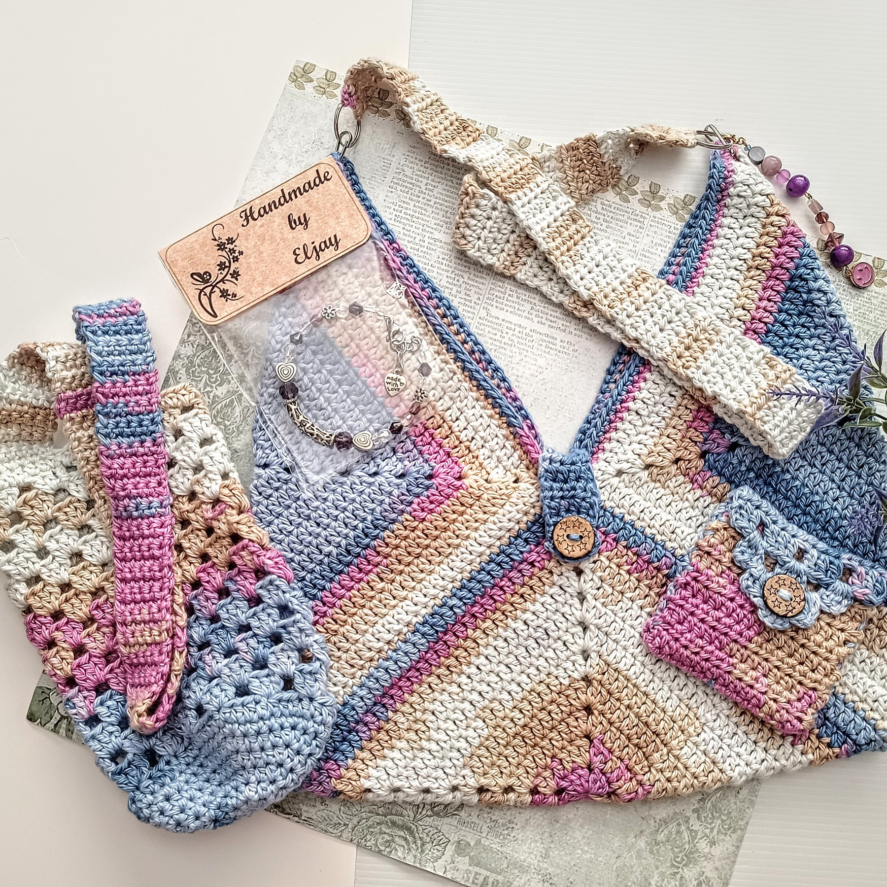 Crochet Shoulder Bag Gift Packs