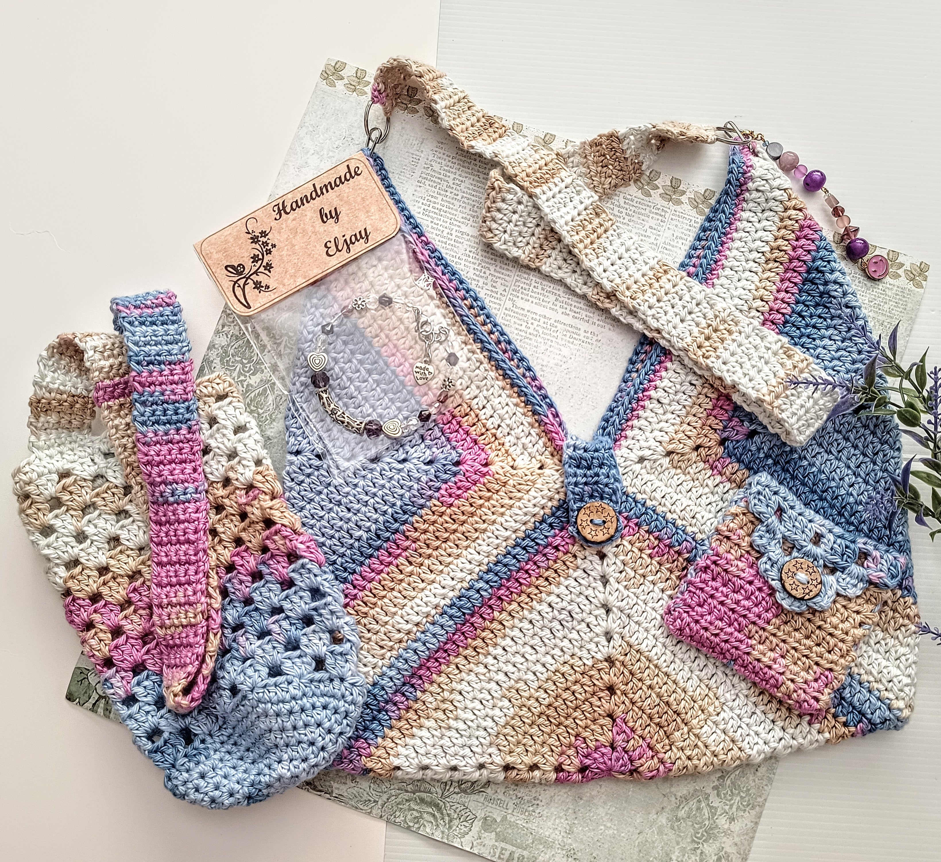 Crochet Shoulder Bag Gift Packs
