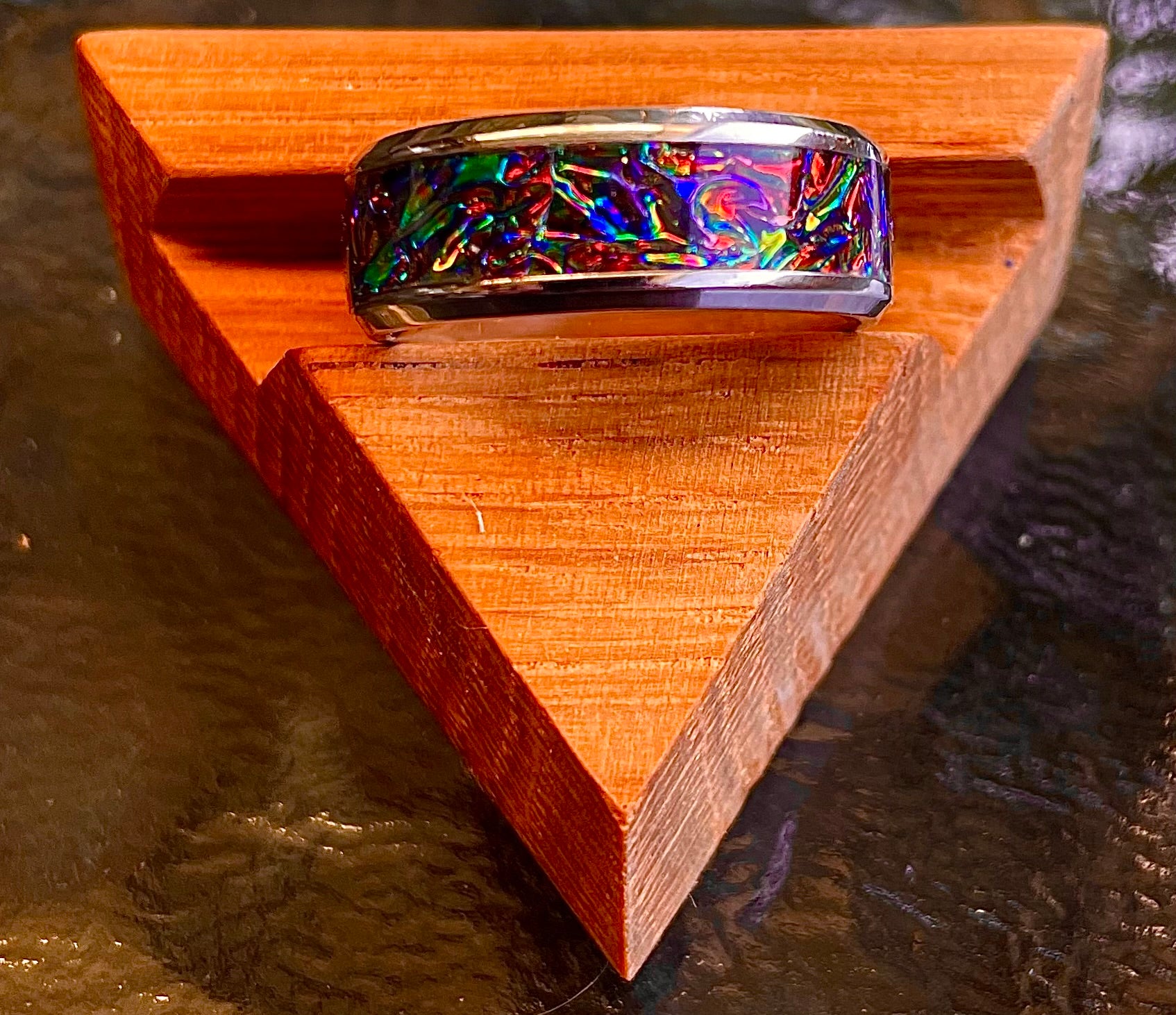 Vibrant Varigated Ring
