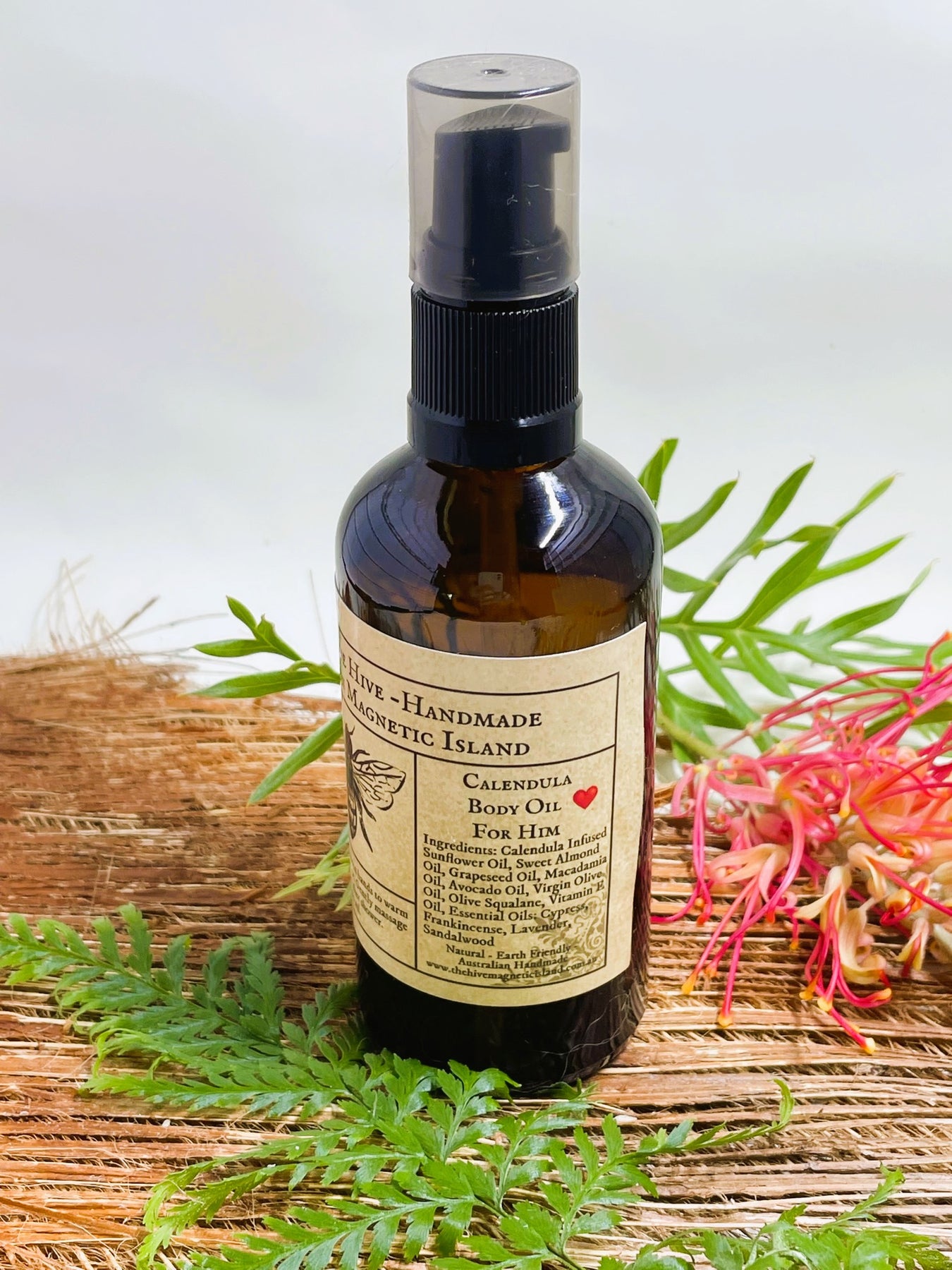 Calendula Body Oil for Him