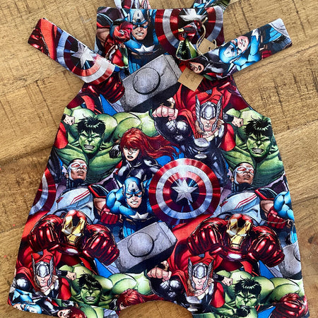 Marvel Overalls/Rompers