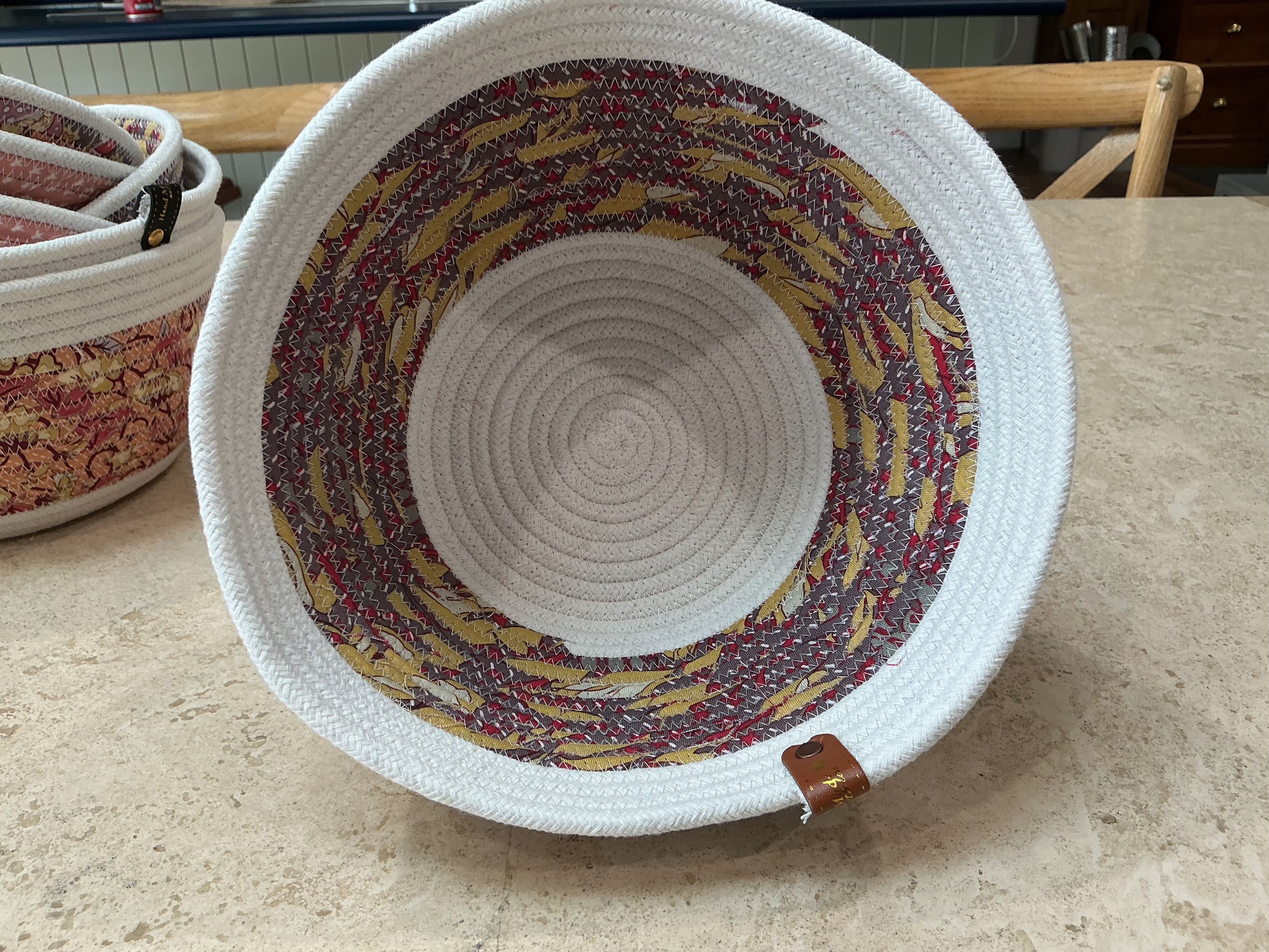 Great storage baskets, cotton rope
