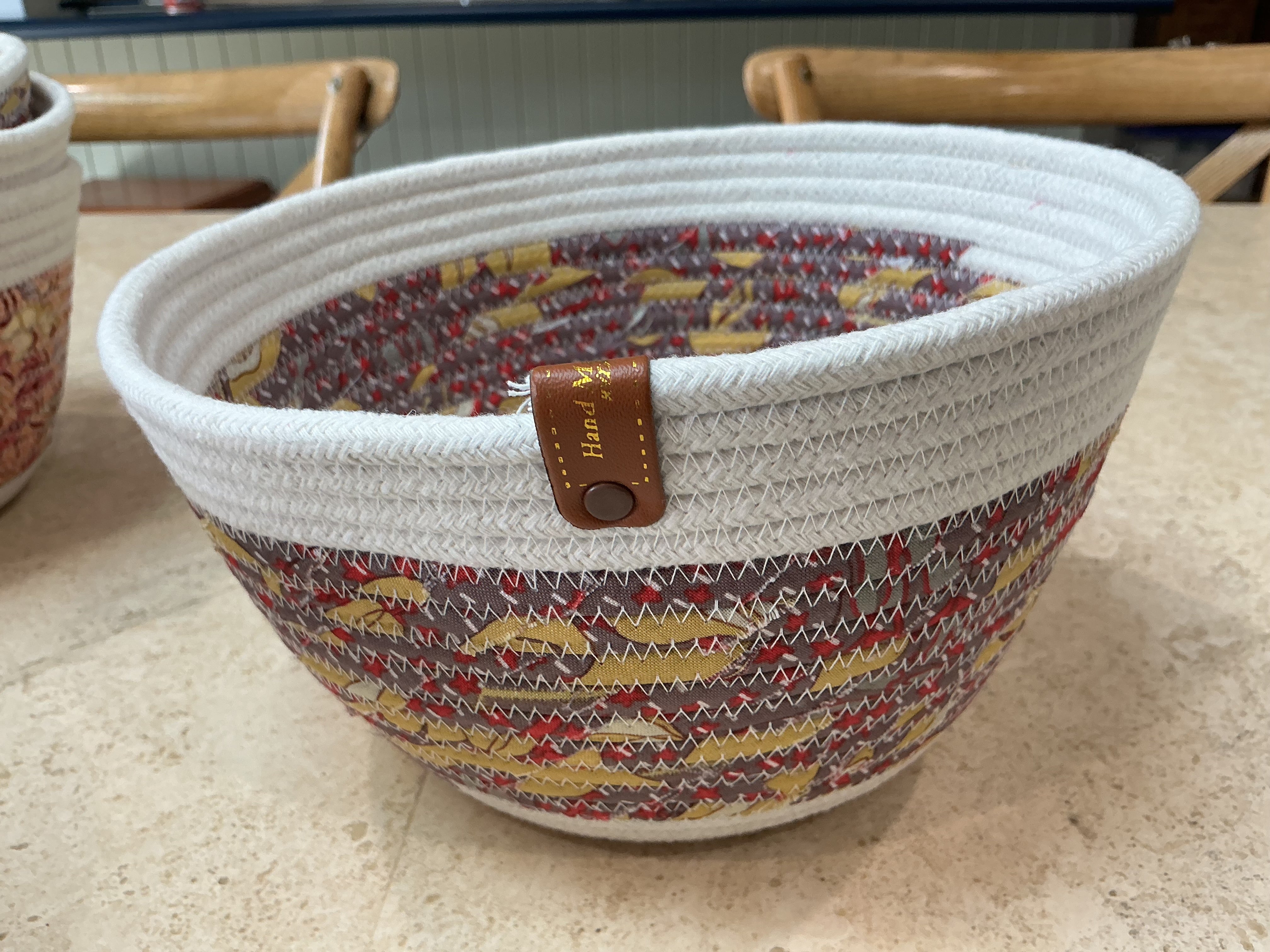 Great storage baskets, cotton rope