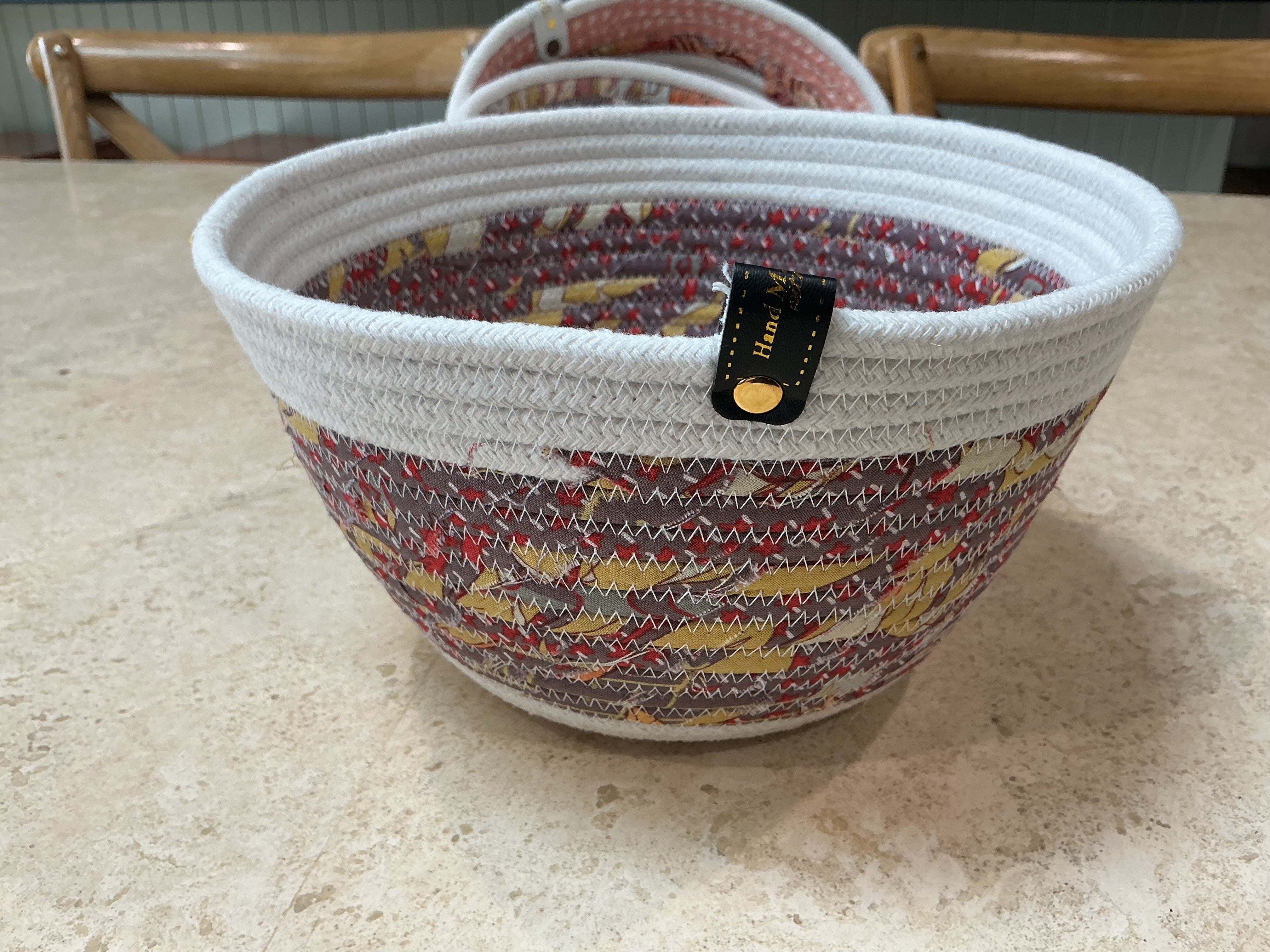 Great storage baskets, cotton rope