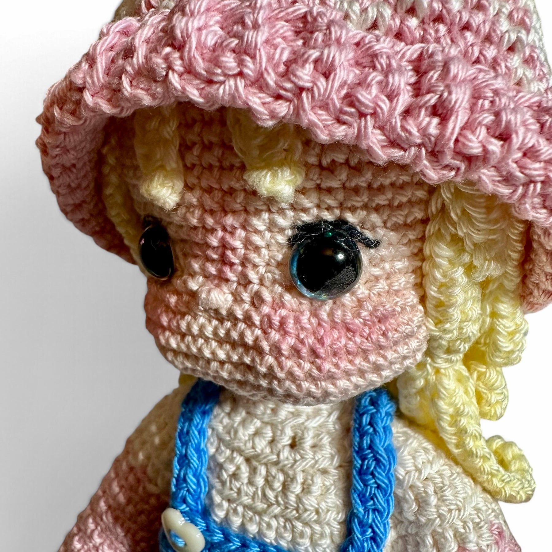 Crochet Little Girl Doll - Made to order