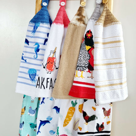 Kitchen Hand Towel Hanging - 9 Styles