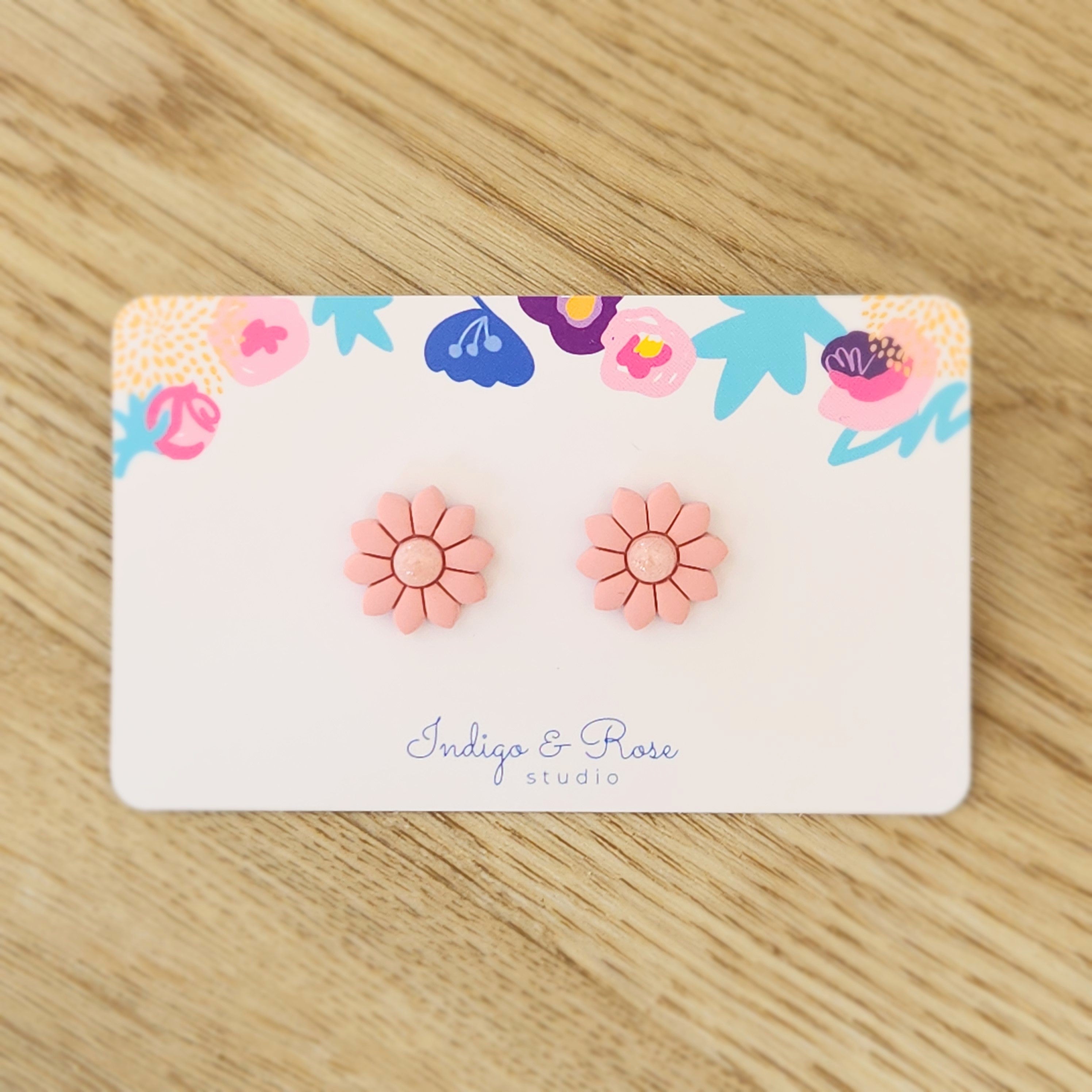 Daisy Studs (various colours)