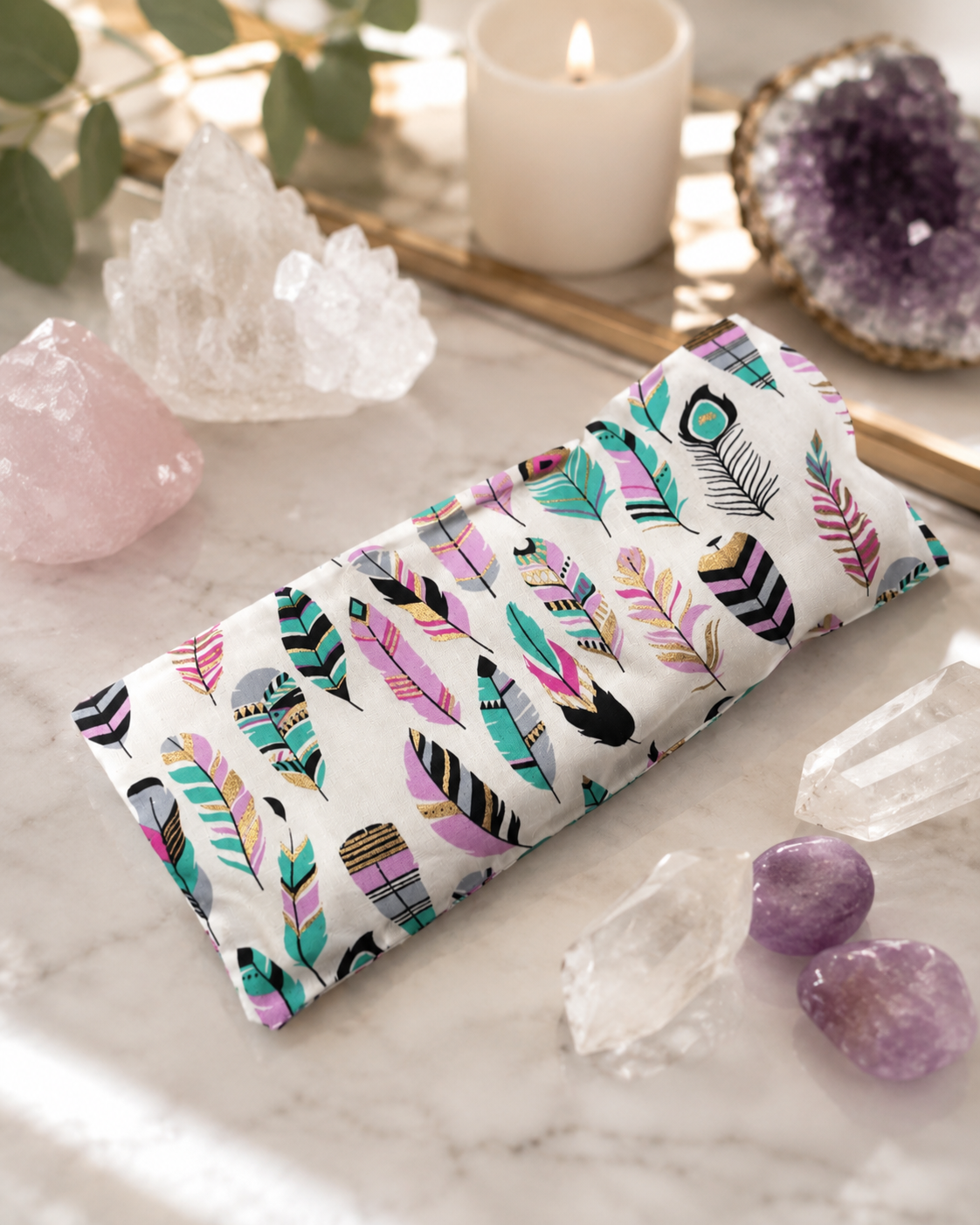 Crystal Confetti Eye Pillows!