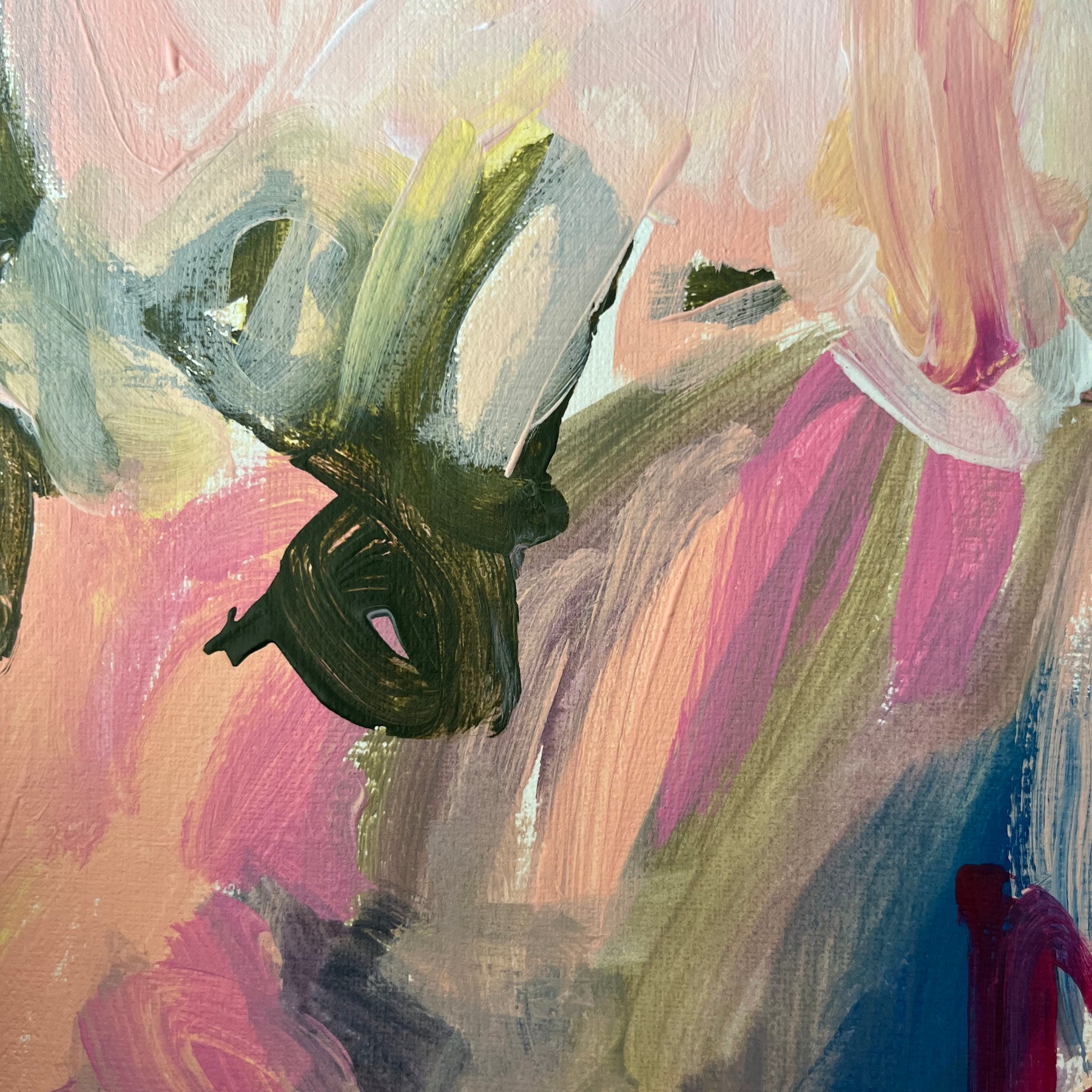 “Playing” A4 Original Abstract on Paper