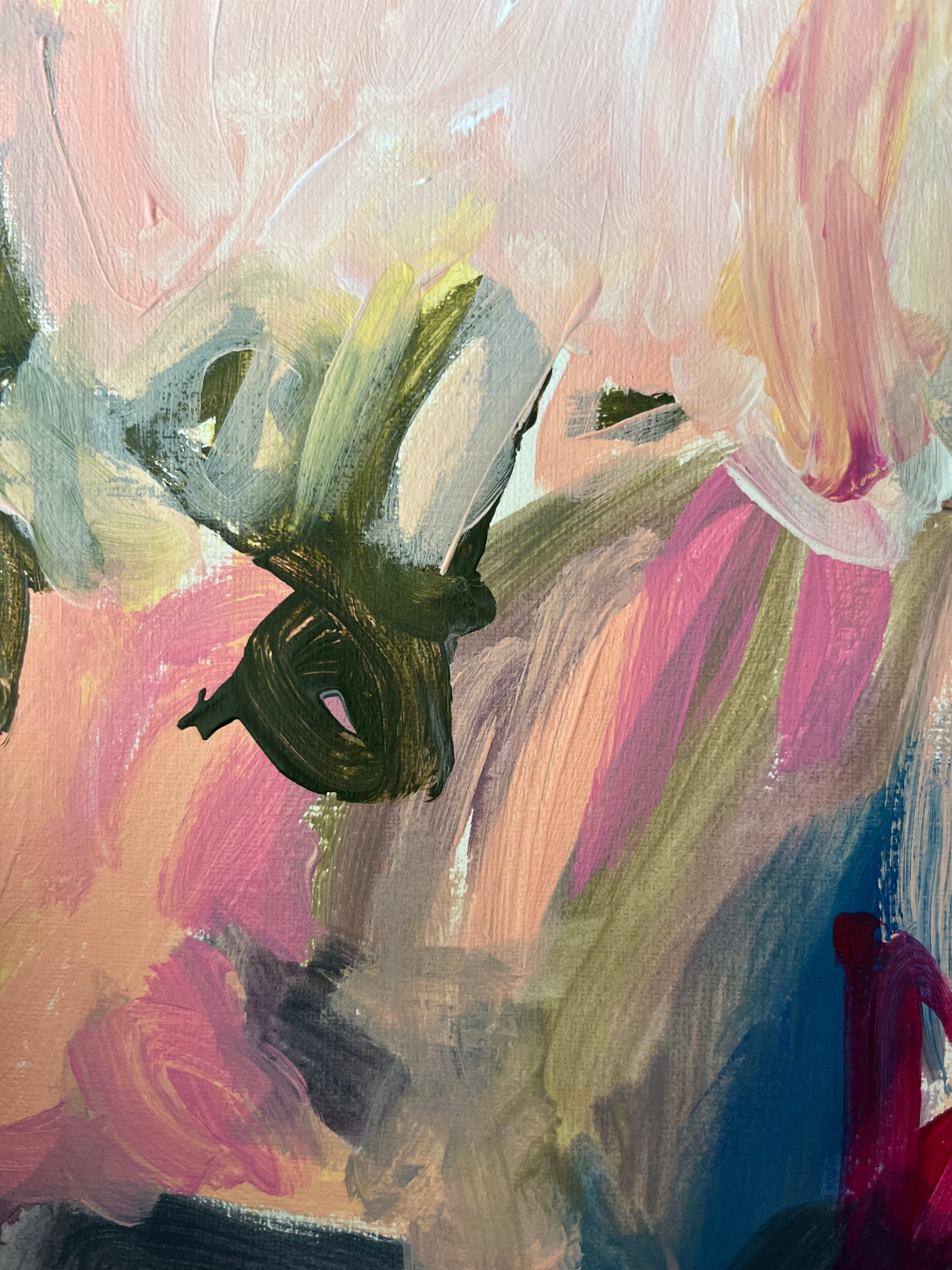 “Playing” A4 Original Abstract on Paper