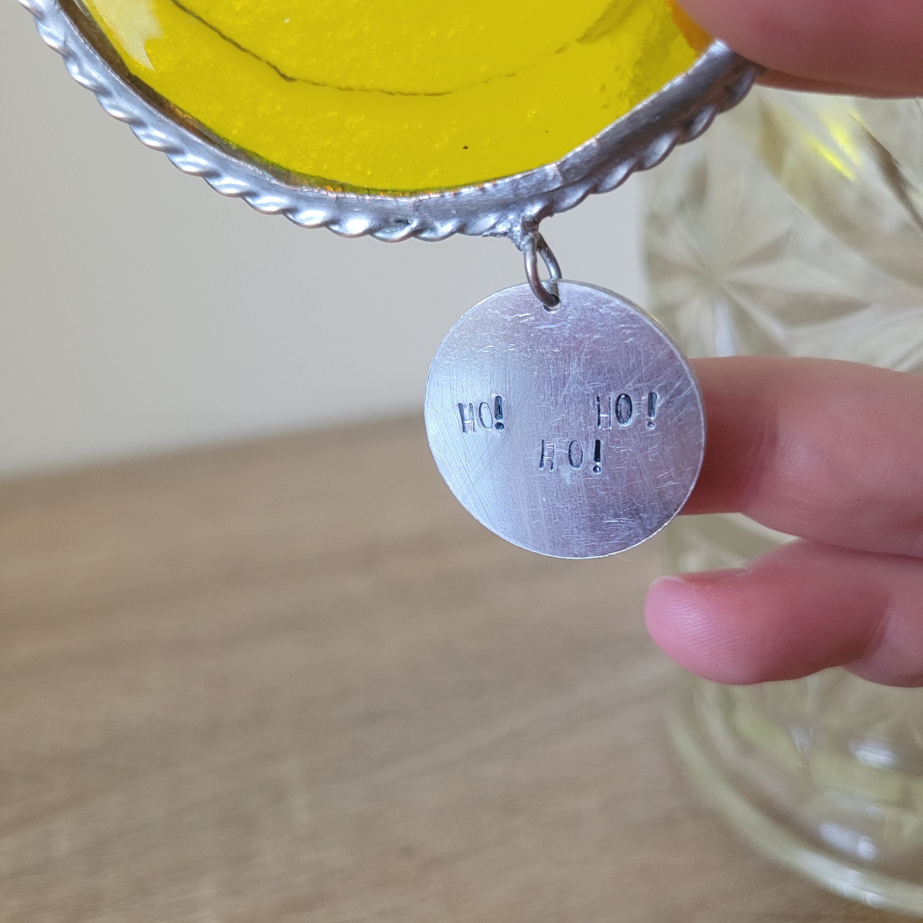 Fused Glass Xmas Ornament - limited edition (2 of 3)