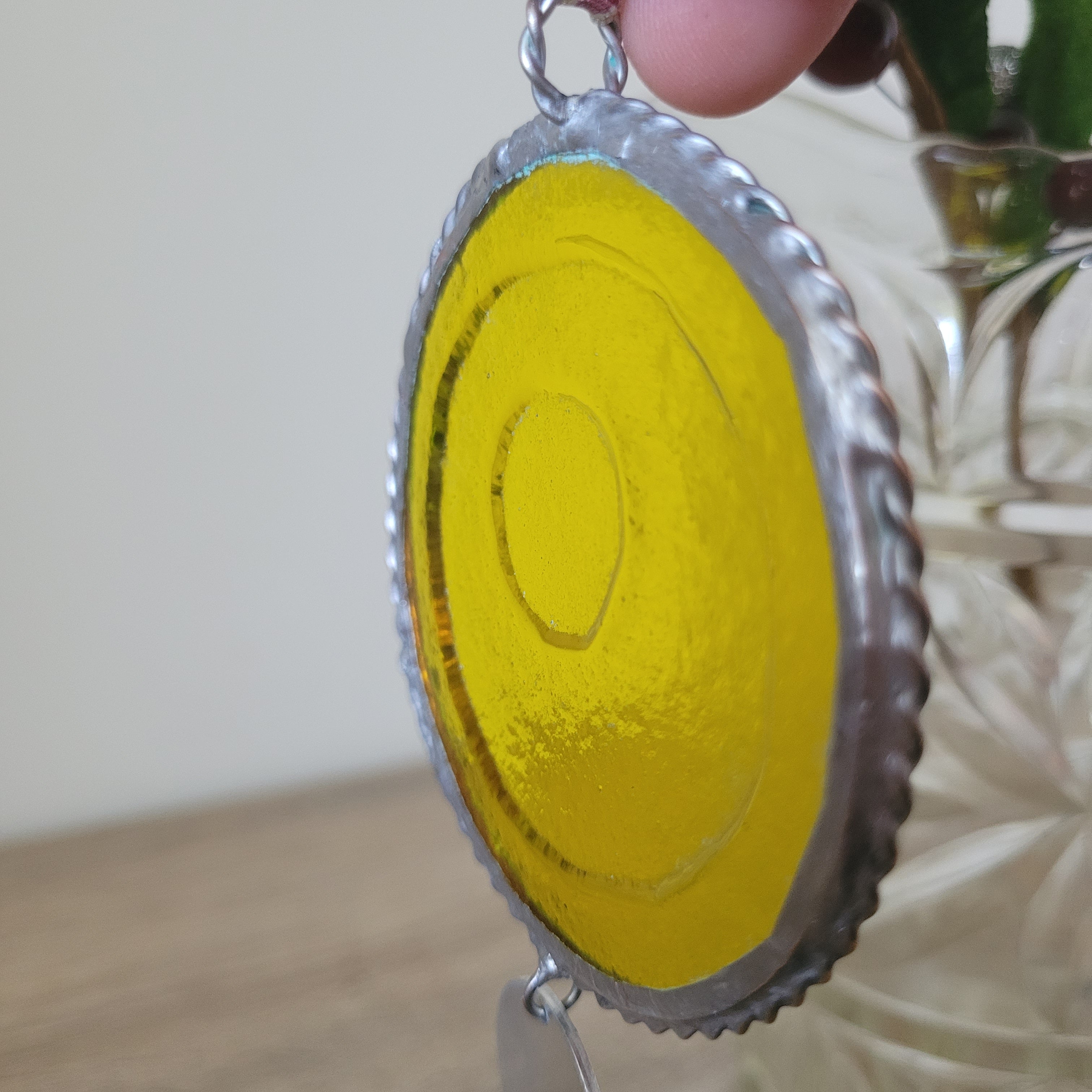 Fused Glass Xmas Ornament - limited edition (2 of 3)