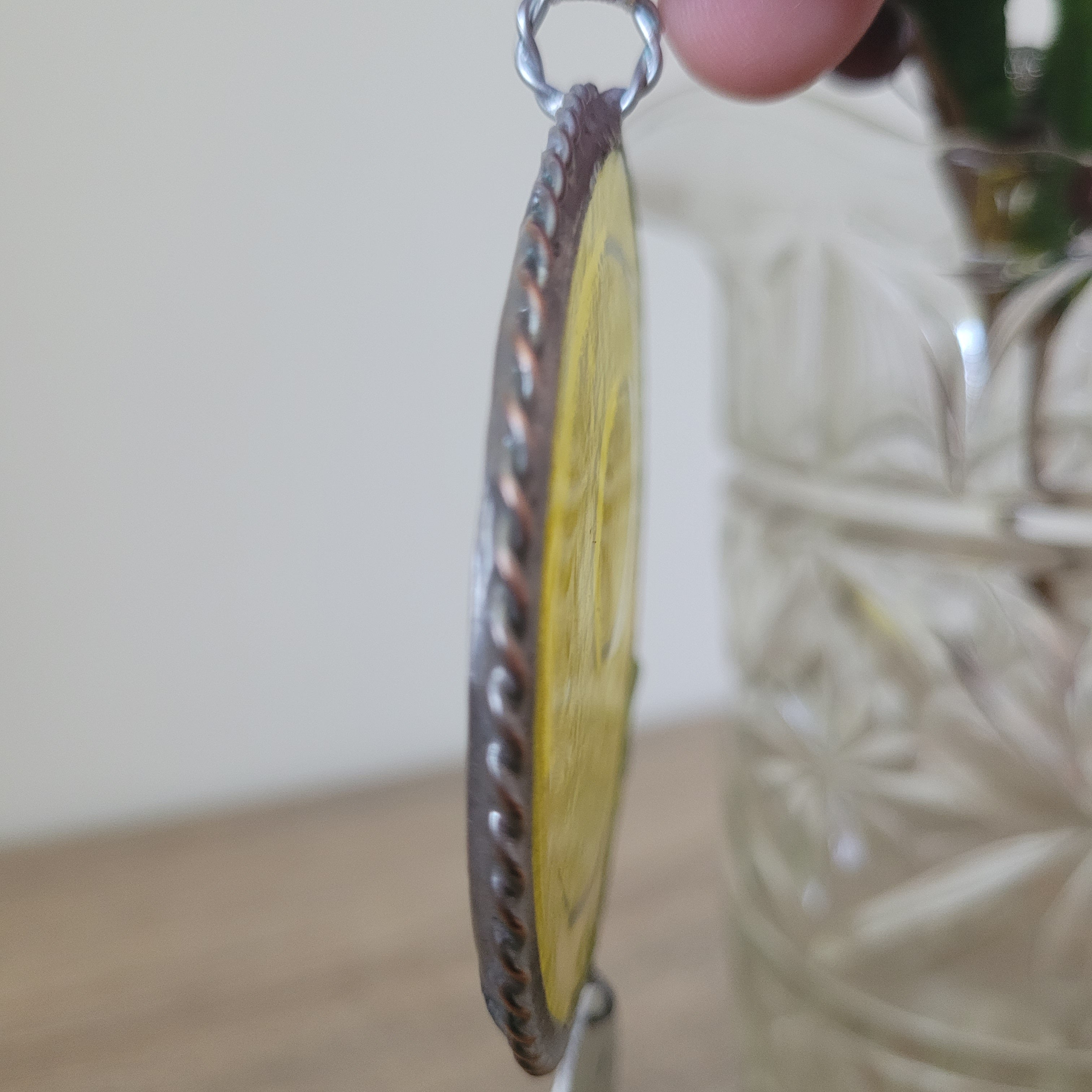 Fused Glass Xmas Ornament - limited edition (2 of 3)