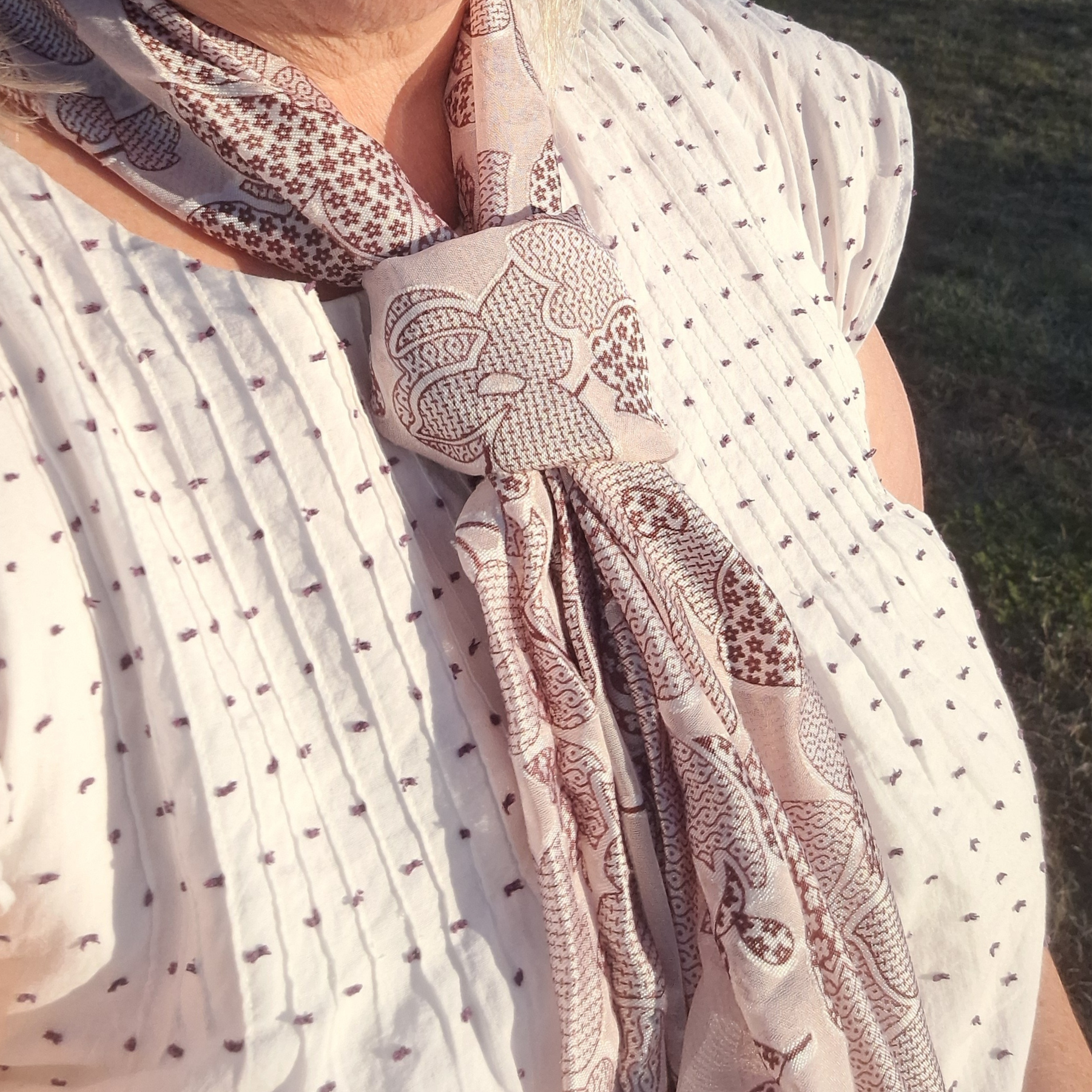 Summerweight Infinity Scarf - Handmade Bali Vibes