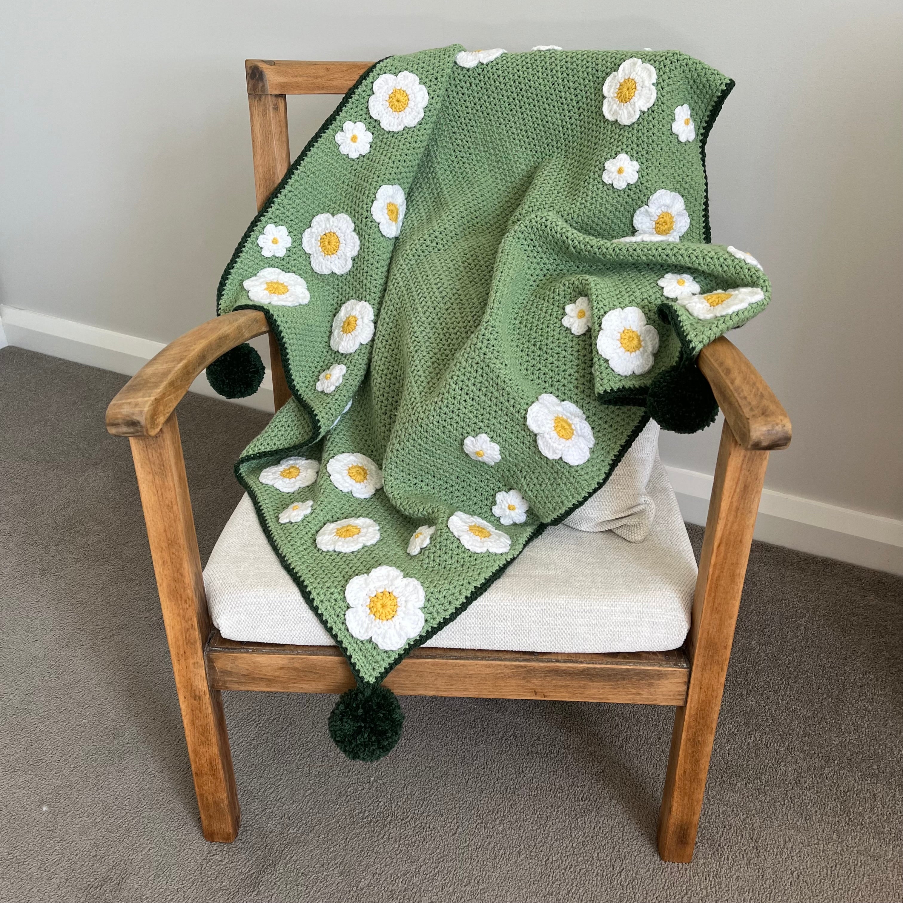 Daisy Baby Blanket