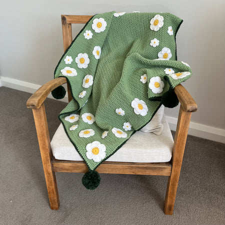 Daisy Baby Blanket