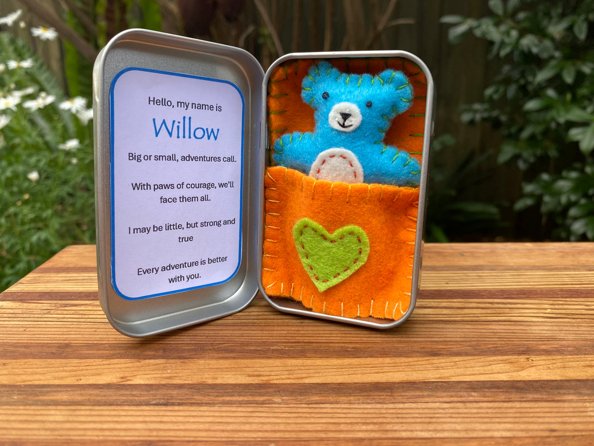 Teddy in a tin - Willow #1