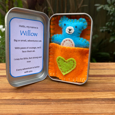 Teddy in a tin - Willow #1