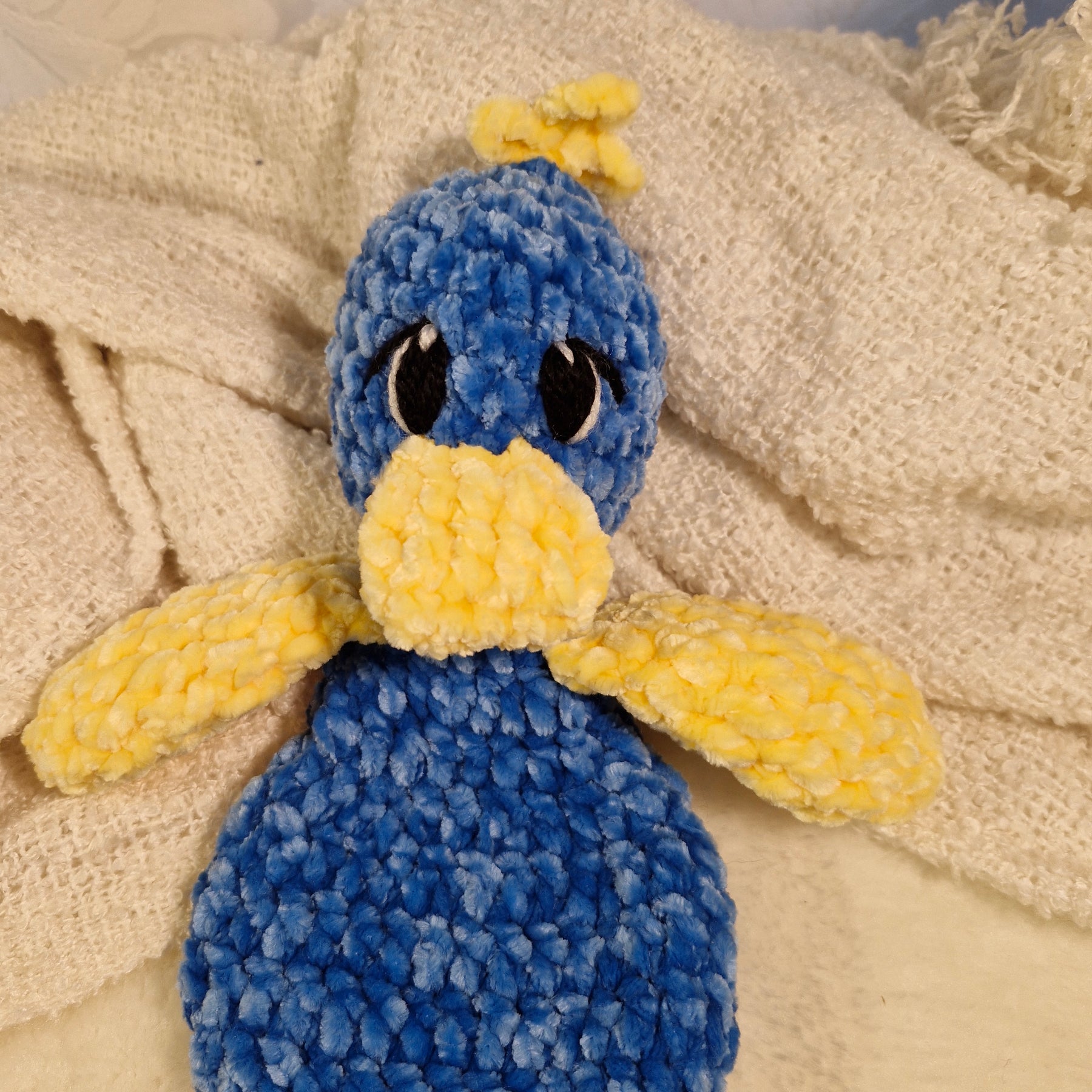 Very Cute Snuggle Duck Lovey